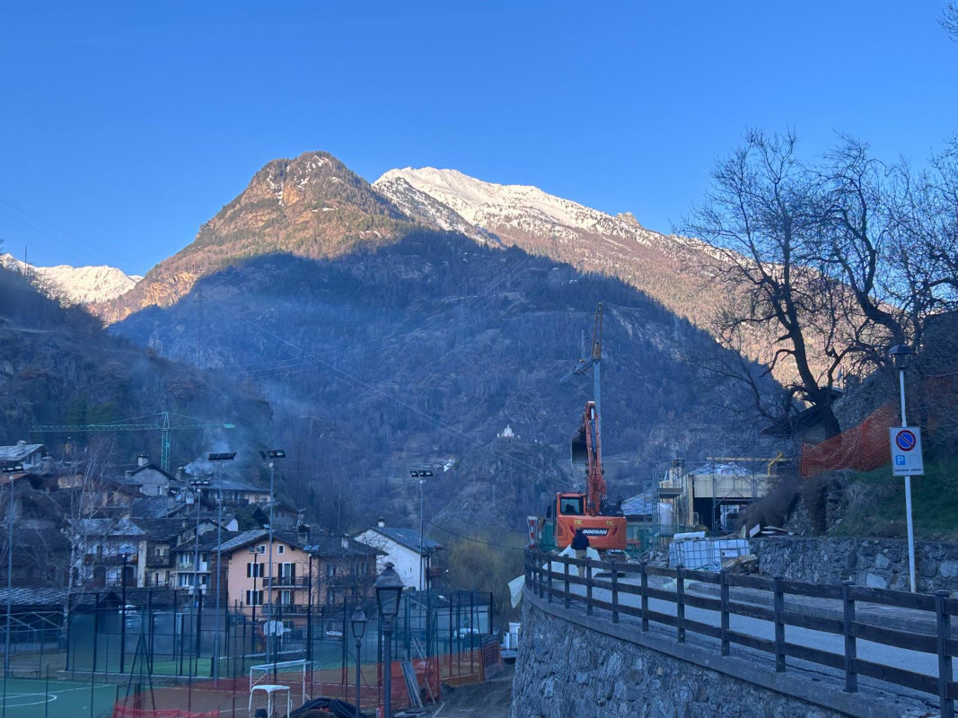 NEWS lavori in corso per i cantieri di Arvier e Leverogne1a lavori in corso cantieri di Arvier e Leverogne