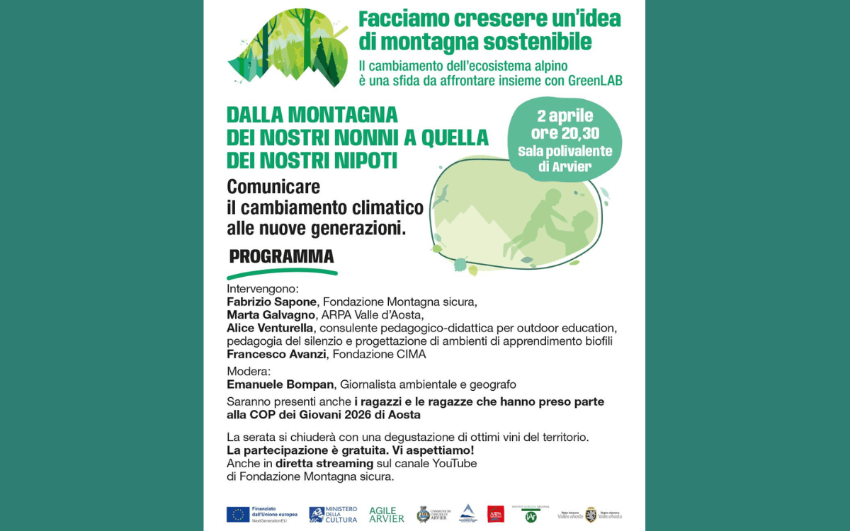 dalla montagna dei nostri nonni a quella dei nipoti - Agile Arvier