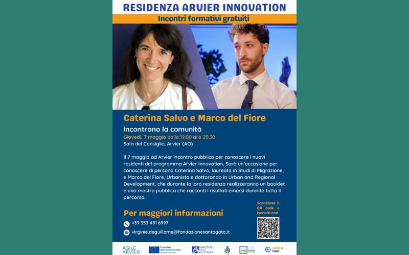 Nuovi formatori in arrivo ad Arvier per il programma Arvier Innovation